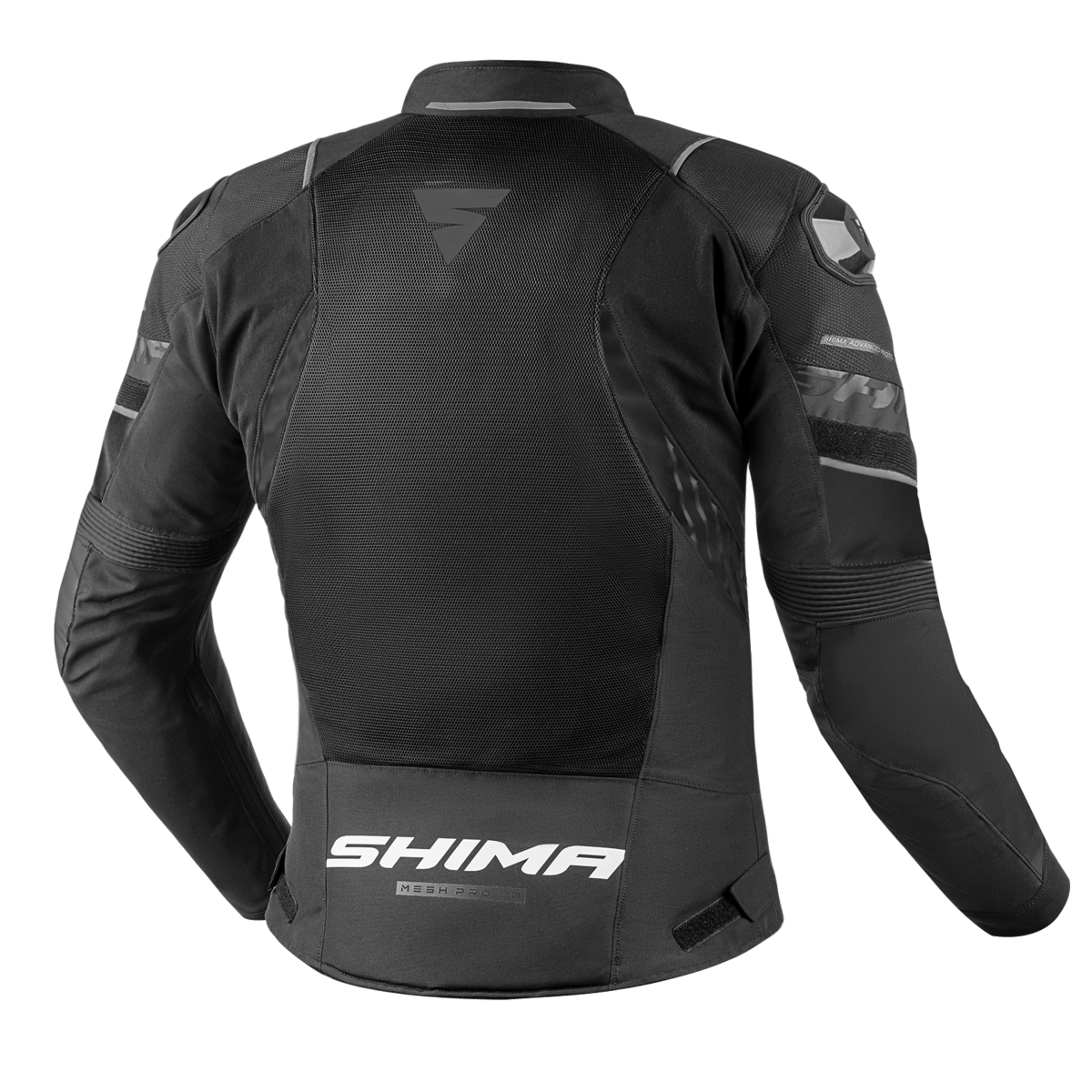 Мотокуртка текстильная SHIMA MESHPRO 2.0 черный
