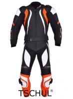 Мотокомбинезон Tschul 545 черный/белый/красный
