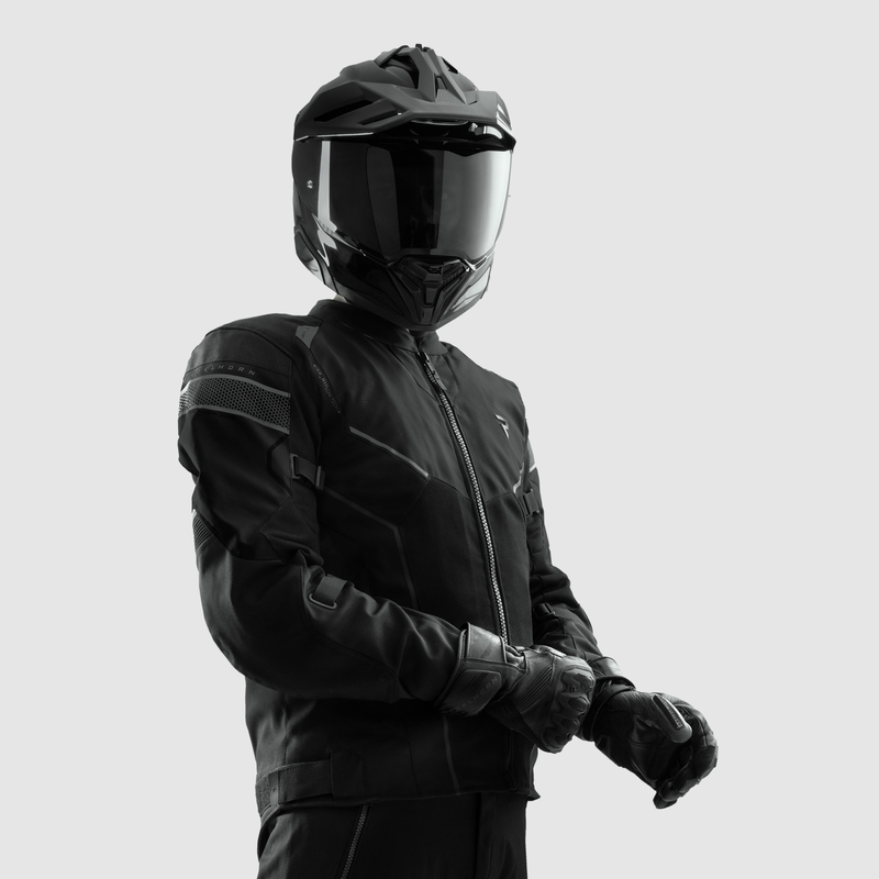 Мотокуртка текстильная Rebelhorn HiflowV черный