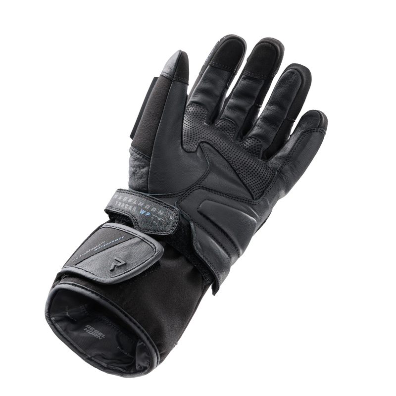 Мотоперчатки кожаные Rebelhorn Tracer Waterproof черный