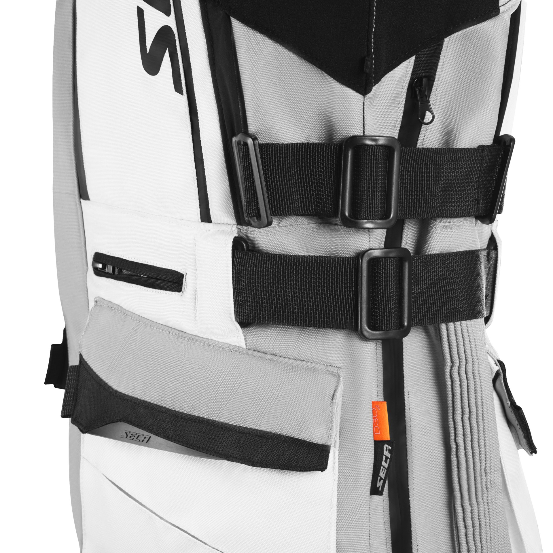 Мотокуртка женская текстильная Seca Arrakis III серый/синий/красный