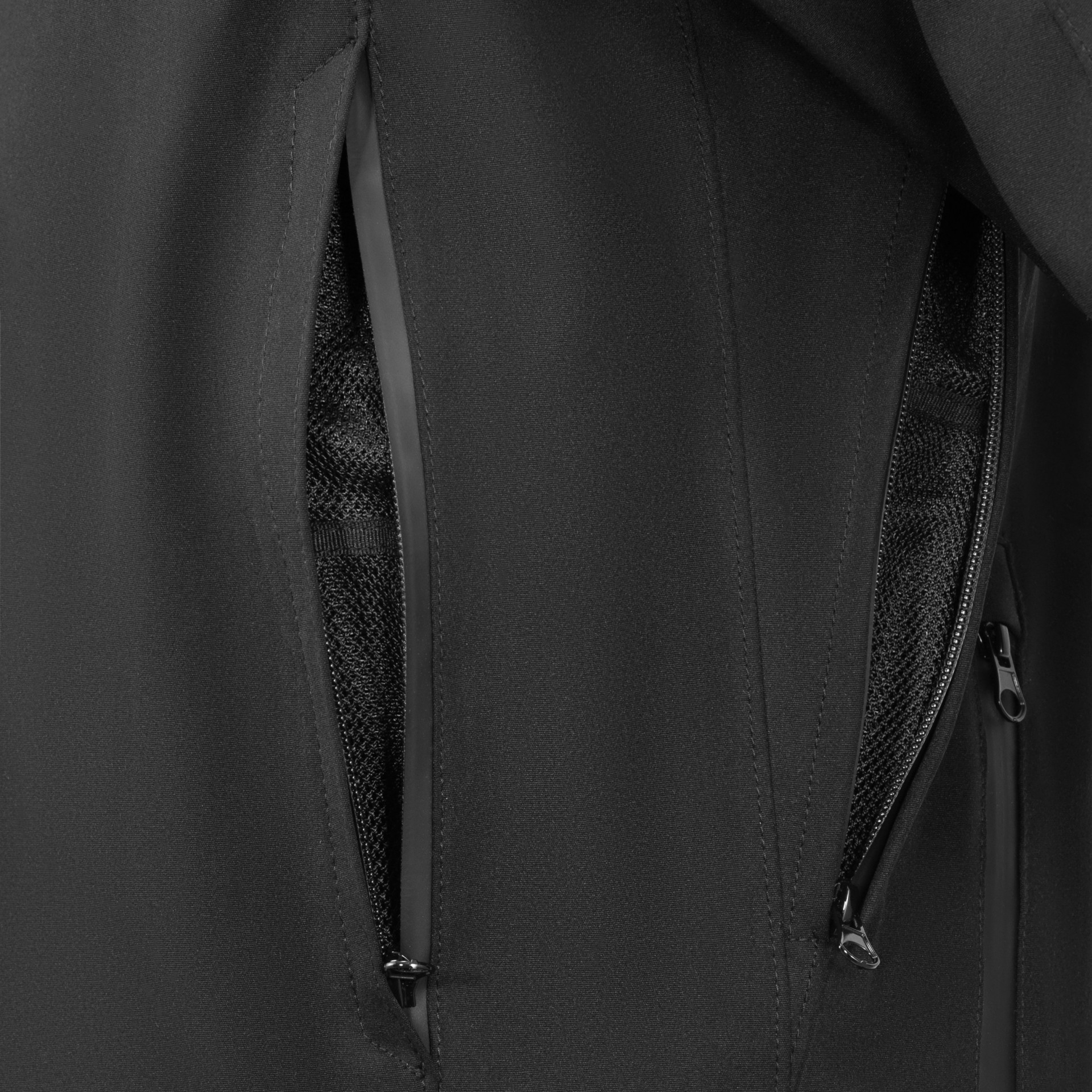 Мотокуртка женская текстильная Seca District черный