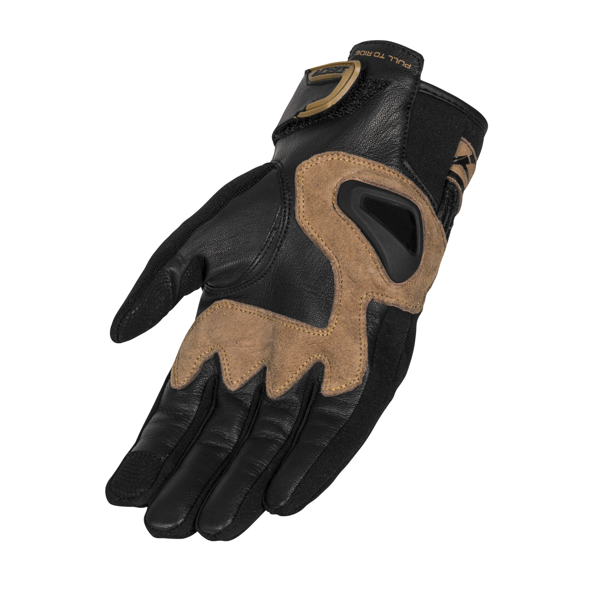 Мотоперчатки комбинированные Seca X-Stretch II коричневый