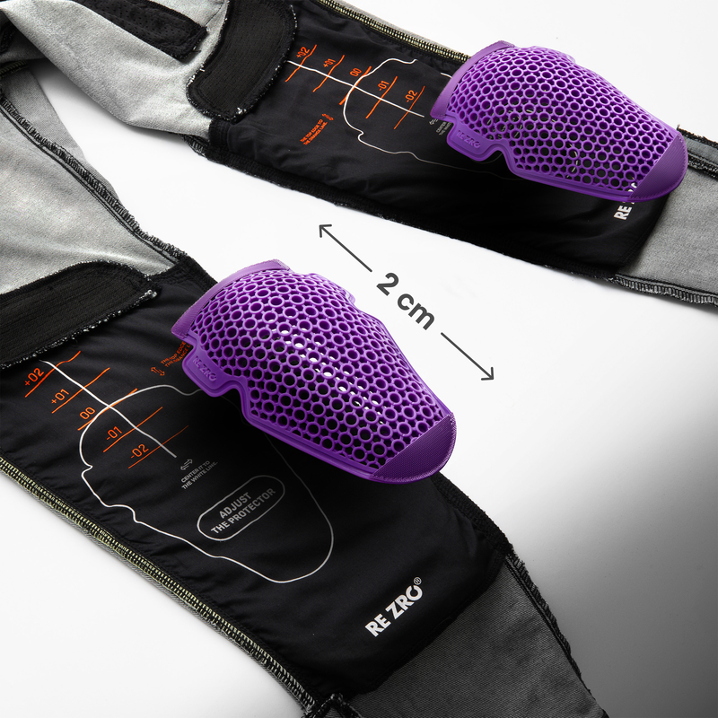 Мотоджинсы Rebelhorn Vandal MONO черный