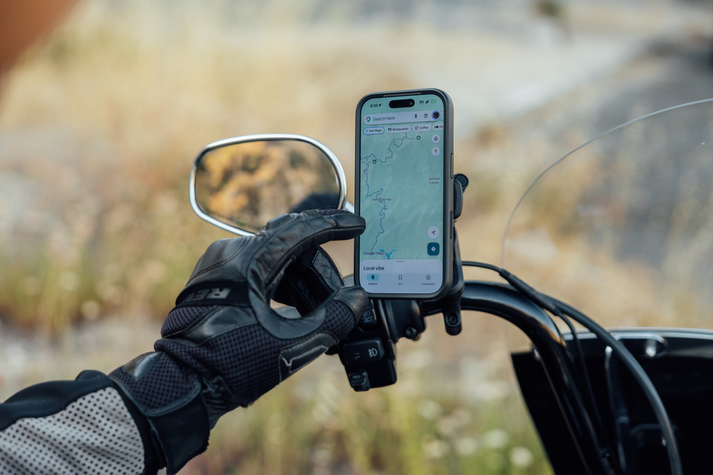 Крепление на трубчатый руль мотоцикла Quad Lock® Handlebar Mount PRO Adjustable