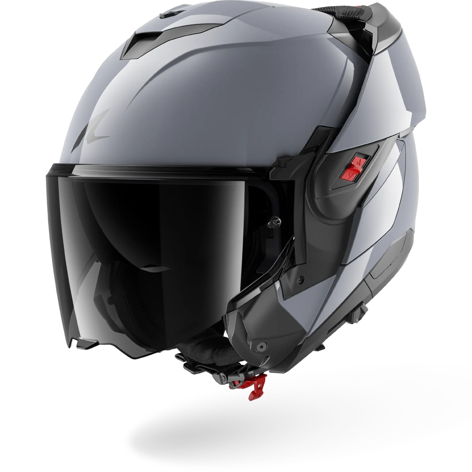 Мотошлем Shark Oxo DARK SHADOW серый + визор