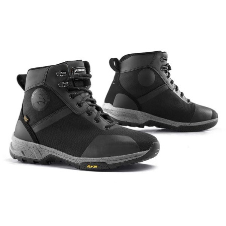 Мотоботы Falco Hyke черный - магазин Motostyles