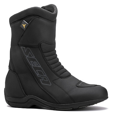 Мотоботы Seca Lava черный - магазин Motostyles