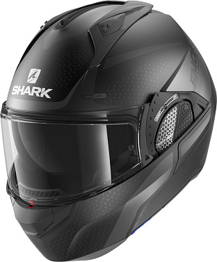 Мотошлем Shark EVO GT Encke антрацит/черный/матовый - магазин Motostyles