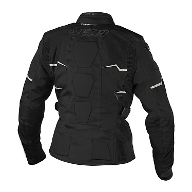 Мотокуртка женская текстильная Seca Stream III черный - магазин Motostyles