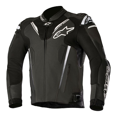 Мотокуртка кожаная Alpinestars Atem V3 черный - магазин Motostyles