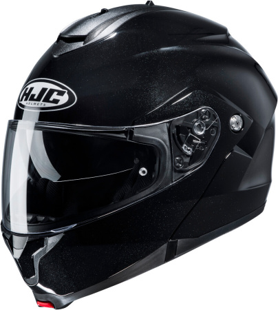 Мотошлем HJC C91N глянцевый черный - магазин Motostyles