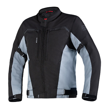 Мотокуртка текстильная Ozone DeltaIV черный серый - магазин Motostyles