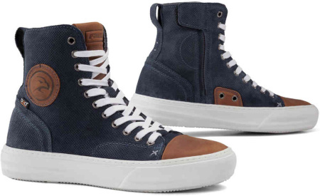 Мотоботы Falco Lennox2 синий - магазин Motostyles