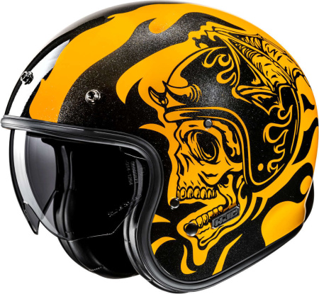 Мотошлем HJC V31 Flame MC3 - магазин Motostyles