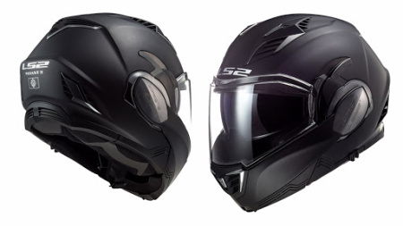 Мотошлем LS2 FF900 Valiant2 Noir матовый черный - магазин Motostyles