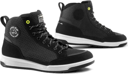 Мотоботы Falco Airforce черный - магазин Motostyles