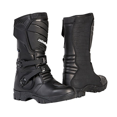 Мотоботы Rebelhorn Cliff черный - магазин Motostyles