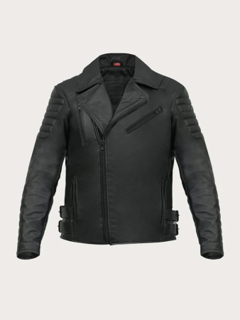 Мотокуртка кожаная Broger Ohio черный - магазин Motostyles
