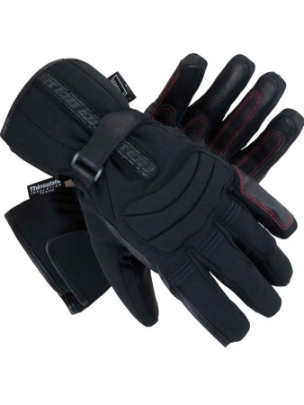 Мотоперчатки текстильные Seca Polar черный - магазин Motostyles