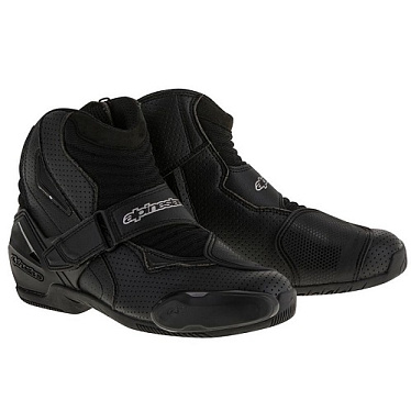 Мотоботы Alpinestars SMX-1 R Vented черный - магазин Motostyles
