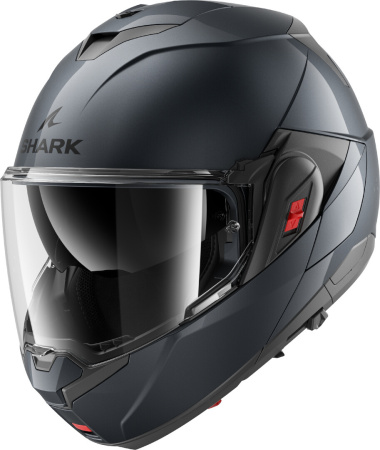 Мотошлем Shark Oxo Blank антрацит - магазин Motostyles