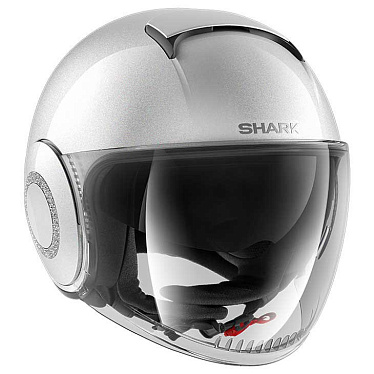 Мотошлем Shark Nano Crystal жемчужный - магазин Motostyles