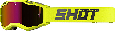 Мотоочки Shot IRIS 2.0 SOLID желтый неон - магазин Motostyles