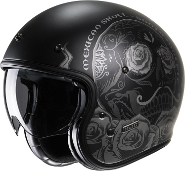 Мотошлем HJC V31 DESTO MC5 черный серый - магазин Motostyles
