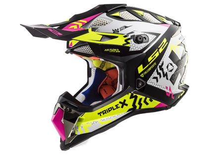Мотошлем LS2 MX470 Subverter Triplex - магазин Motostyles