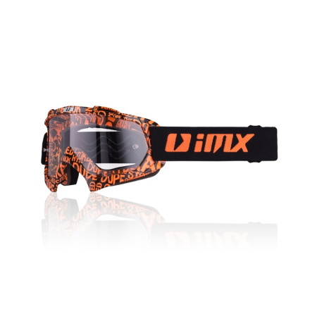 Мотоочки IMX MUD Graphic оранжевый черный - магазин Motostyles