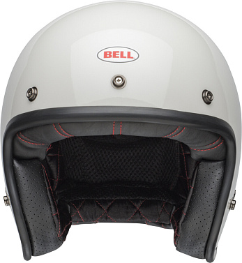 Мотошлем BELL Custom 500 VINTAGE белый - магазин Motostyles