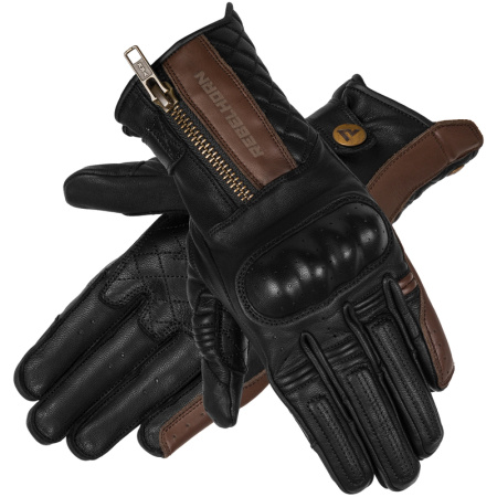 Мотоперчатки женские кожаные Rebelhorn Hunter винтажный - магазин Motostyles