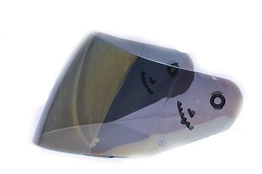 Визор мотошлема LS2 FF351/352/369/384 зеркальный золотой - магазин Motostyles