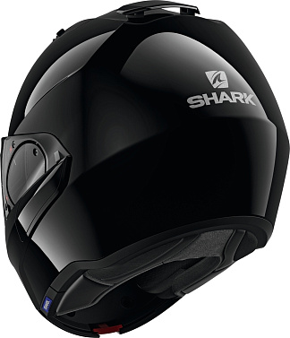 Мотошлем Shark EVO ES Blank черный - магазин Motostyles
