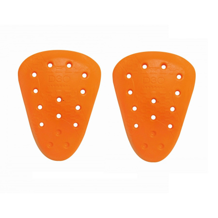 Защитный протектор бедра CE D3O T5 Evo 2шт оранжевый Уровень2 - магазин Motostyles