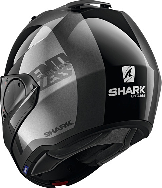 Мотошлем Shark EVO ES Endless черный серый - магазин Motostyles