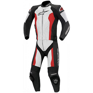 Мотокомбинезон Alpinestars Challenger V2 черный/красный/белый/флуо