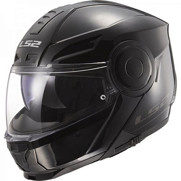 Мотошлем LS2 FF902 Scope Solid глянцевый черный - магазин Motostyles