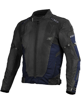 Мотокуртка текстильная Seca Airflow II тёмно синий - магазин Motostyles