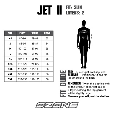 Мотокуртка текстильная Ozone JET II светлый черный