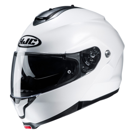Мотошлем HJC C91N жемчужный белый - магазин Motostyles