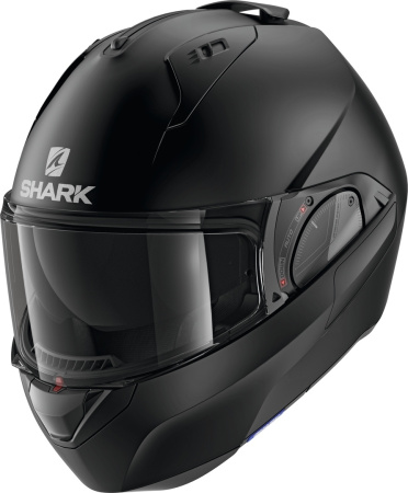 Мотошлем Shark EVO ES Blank черный матовый - магазин Motostyles