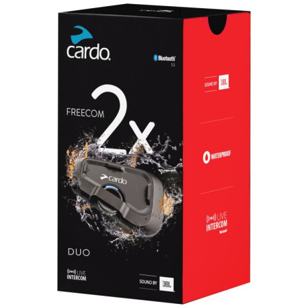 CARDO Мотогарнитура FREECOM 2X Duo