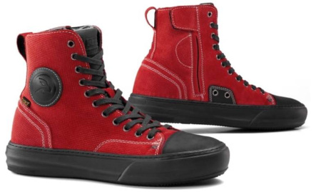 Мотоботы Falco Lennox2 красный - магазин Motostyles