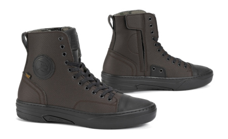 Мотоботы Falco Lennox3 матовый коричневый - магазин Motostyles