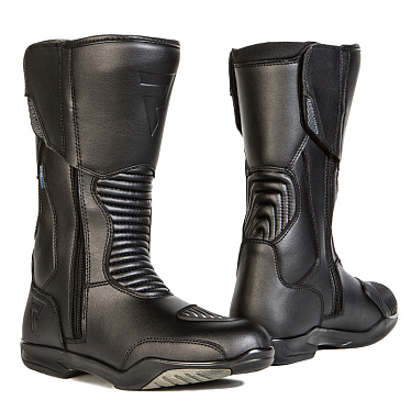 Мотоботы Rebelhorn River черный - магазин Motostyles