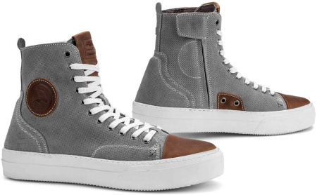 Мотоботы Falco Lennox2 серый - магазин Motostyles