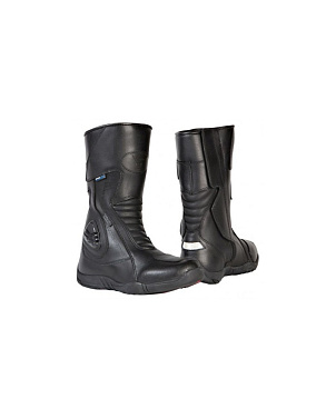 Мотоботы Rebelhorn Hail черный глянцевый - магазин Motostyles