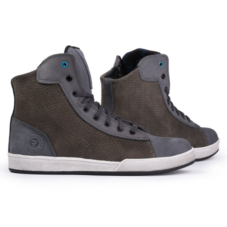 Мотоботы Rebelhorn Tramp серый - магазин Motostyles